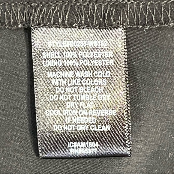 sanctuary Black Spaghetti Strap Lined Little Black Dress.  Size Small. - Picture 8 of 10